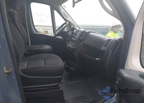 2019 Ram Promaster 3500 Cargo Van High Roof 159 Wb Ext из США, поврежденный, VIN 3C6URVJG1KE564113